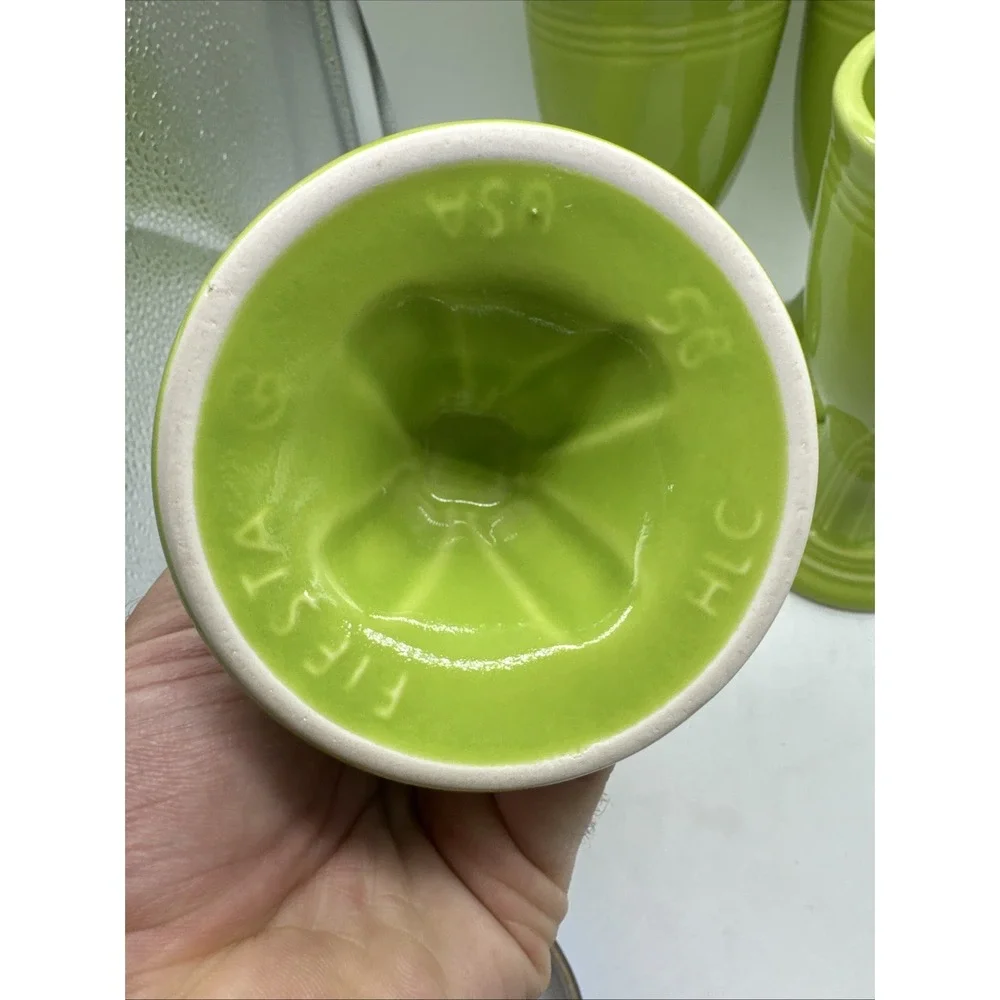 Fiestaware Chartreuse Goblet Set of 4 -NIB
